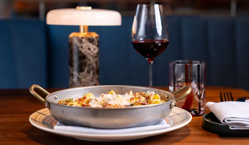 Plat à la Brasserie 1519 au W Verbier