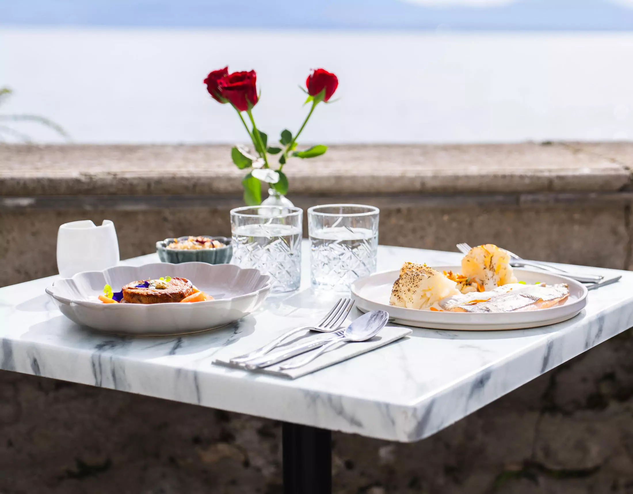 Nouvelle carte Café du Manoir St-Prex, photo culinaire professionnelle