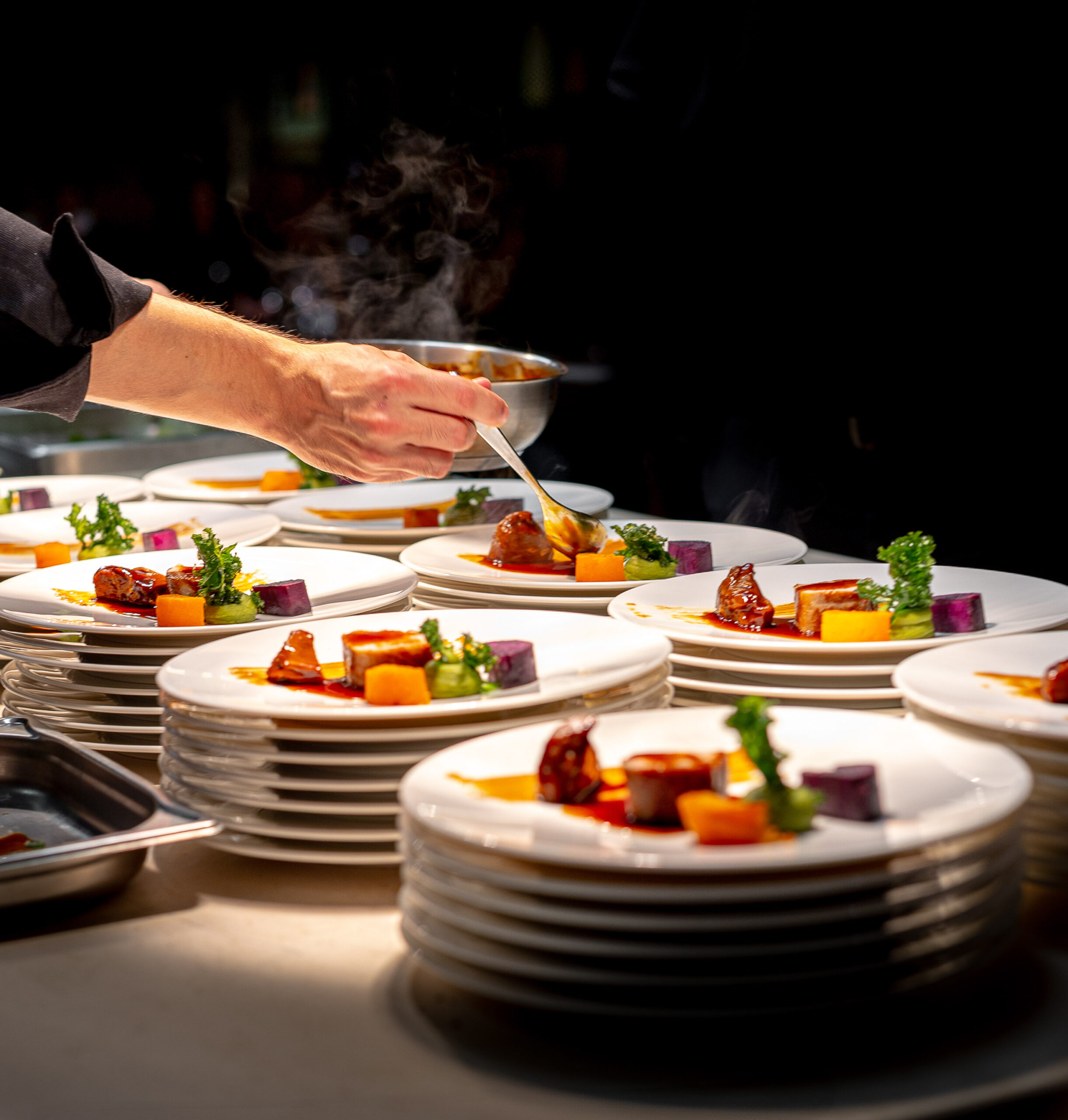 Plat gastronomique