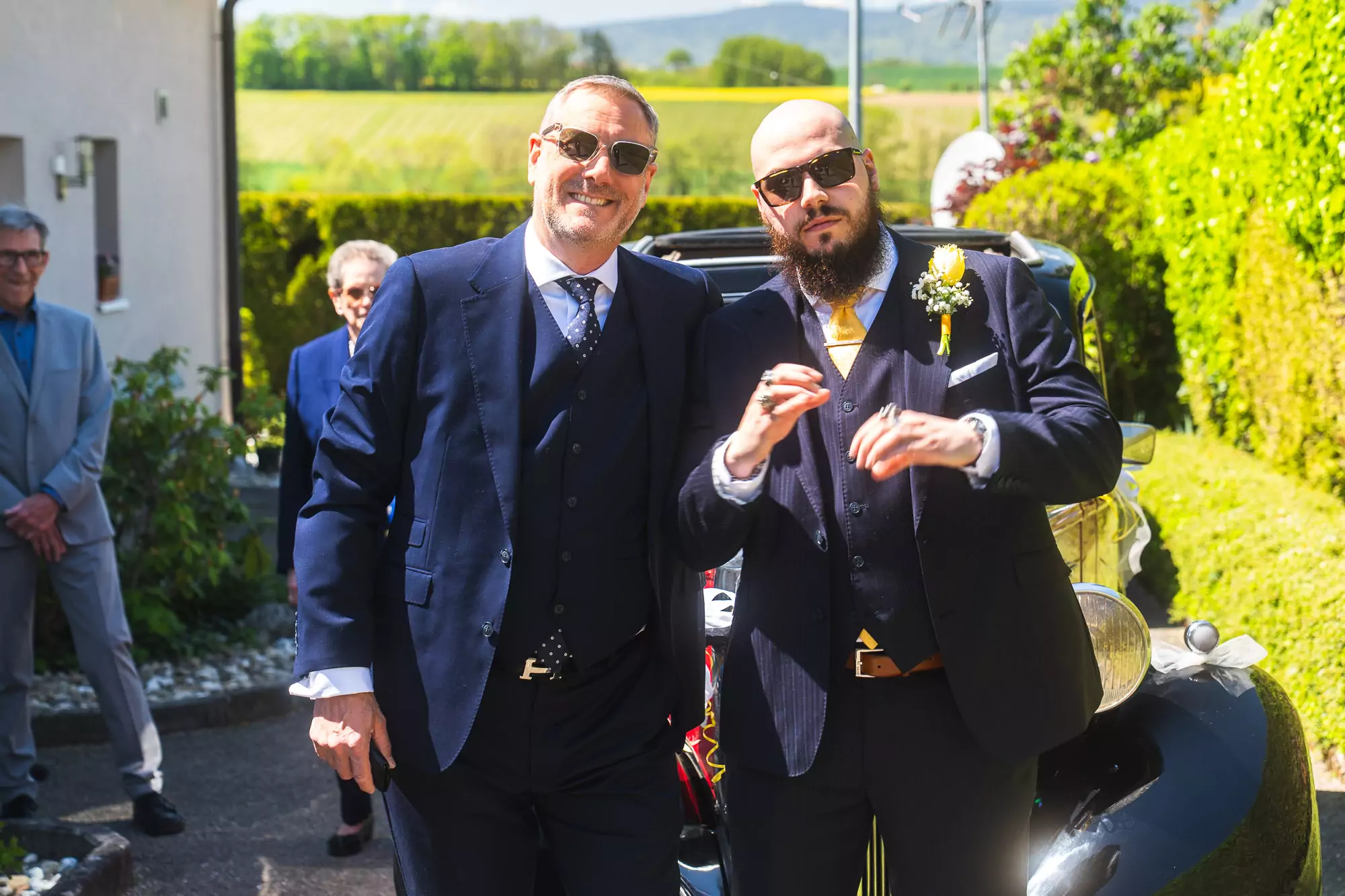 Joana et Fabien, sourires mariage 2026 Suisse